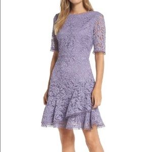 Vince Camuto Lavender Lace Dress